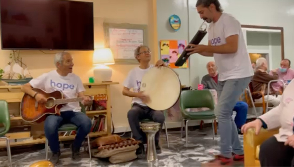 A musical Greek time travel for seniors by Hopeart