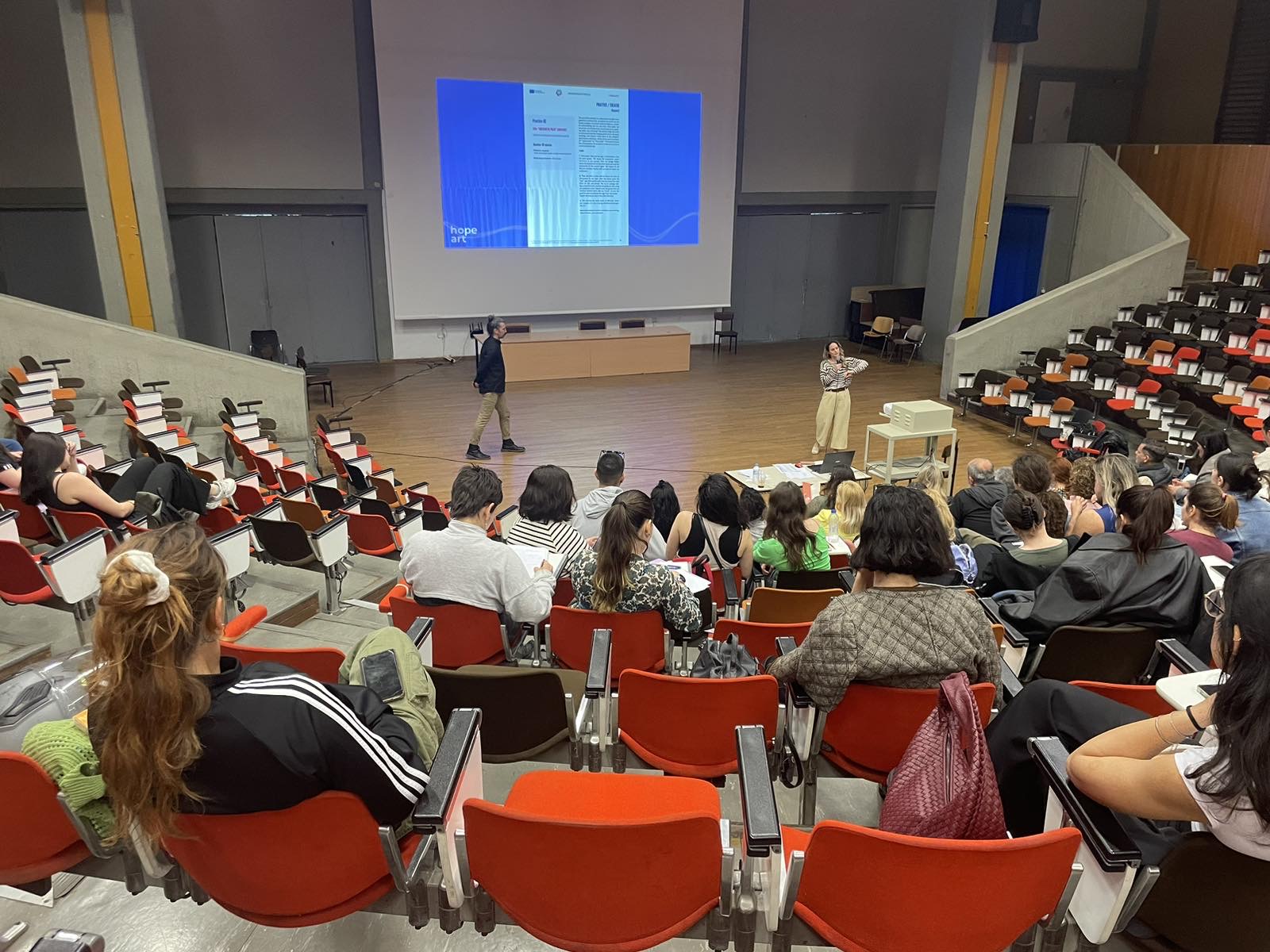 Hopeart Inspires at NKUA Theatre Studies